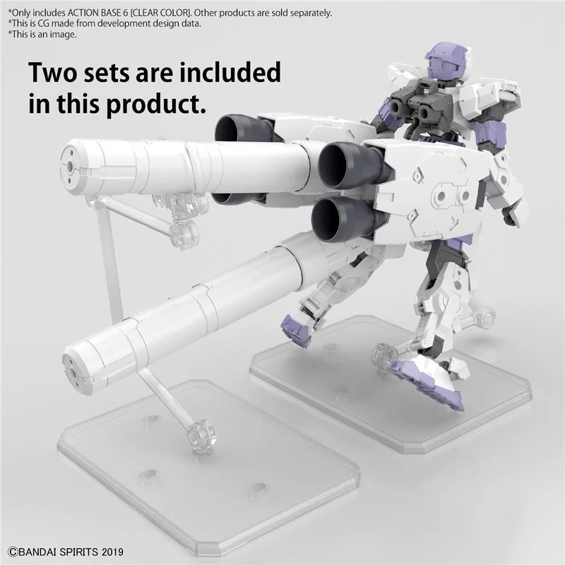 ACTION BASE 6 CLEAR COLOR
