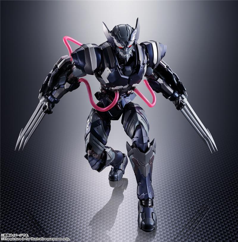 S.H. FIGUARTS - TECH-ON AVENGERS VENOM SYMBIO WOLVERINE