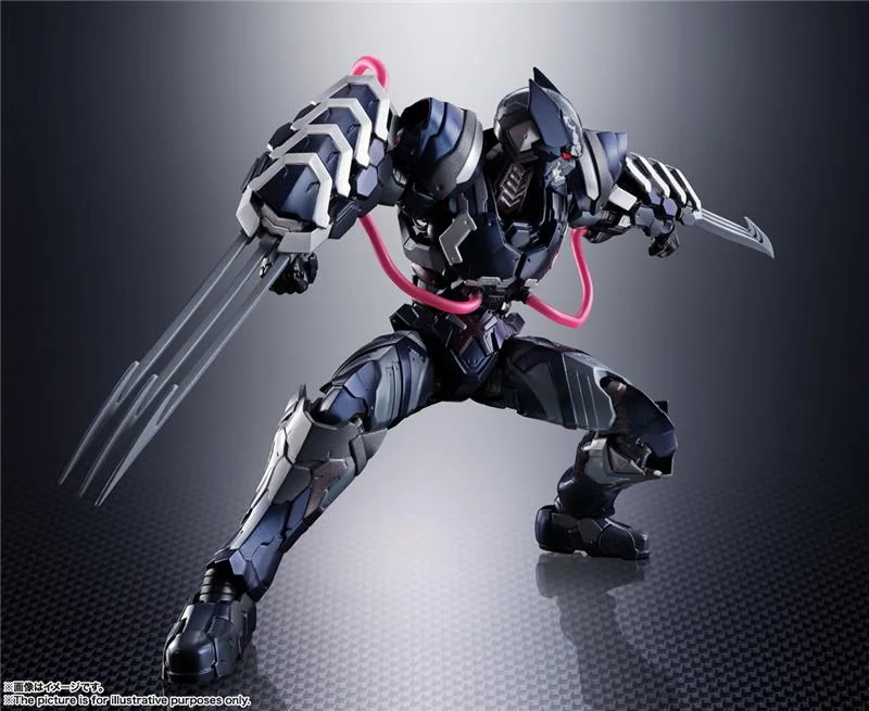 S.H. FIGUARTS - TECH-ON AVENGERS VENOM SYMBIO WOLVERINE