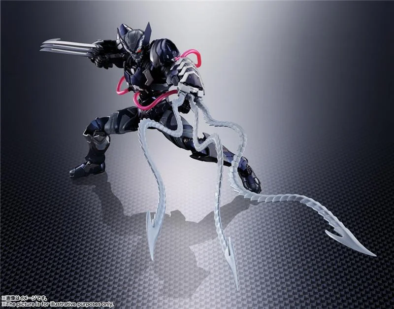 S.H. FIGUARTS - TECH-ON AVENGERS VENOM SYMBIO WOLVERINE