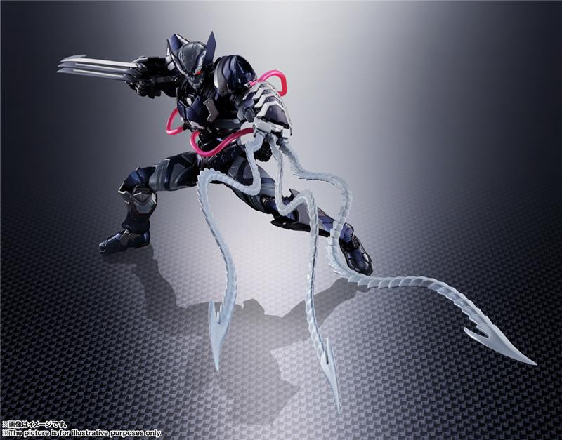 S.H. FIGUARTS - TECH-ON AVENGERS VENOM SYMBIO WOLVERINE