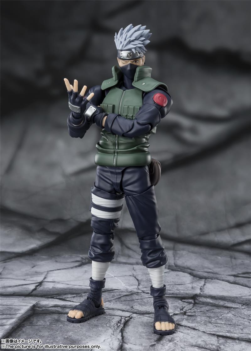 S.H. FIGUARTS - NARUTO KAKASHI HATAKE THE FAMED