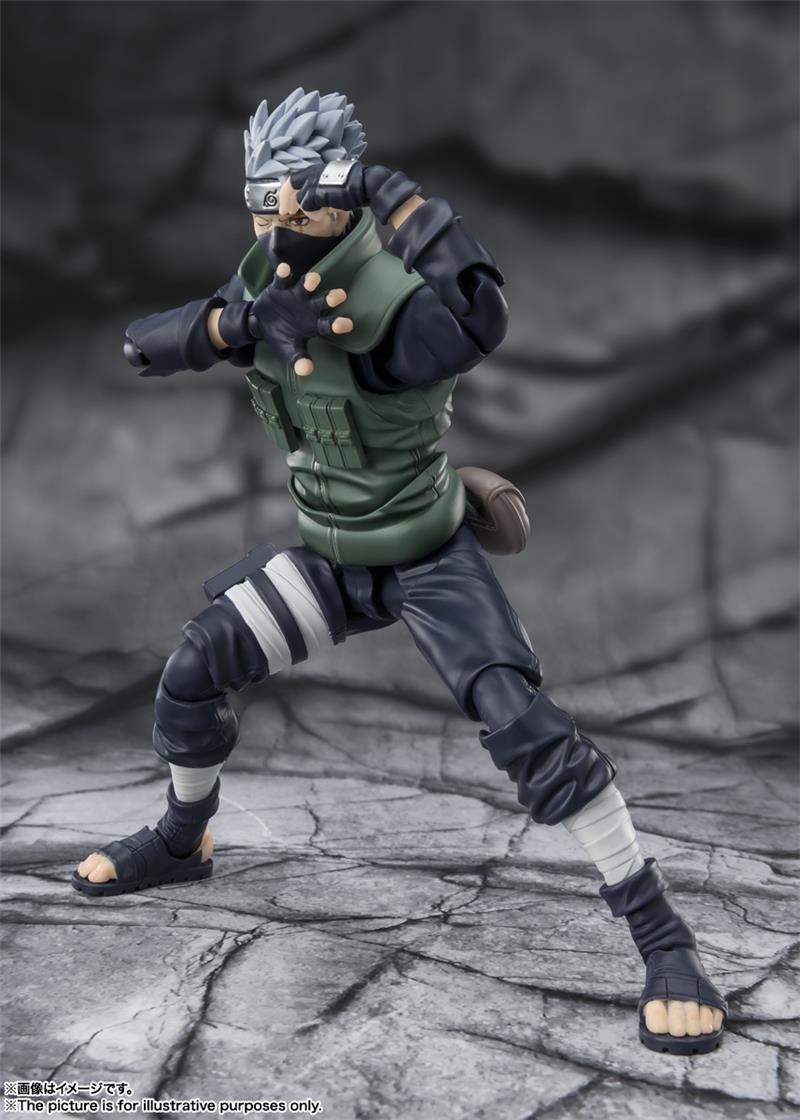 S.H. FIGUARTS - NARUTO KAKASHI HATAKE THE FAMED