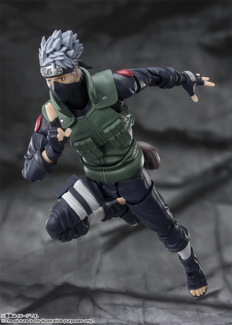 S.H. FIGUARTS - NARUTO KAKASHI HATAKE THE FAMED