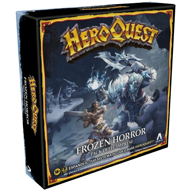HEROQUEST FROZEN HORROR EDIZIONE ITALIANA