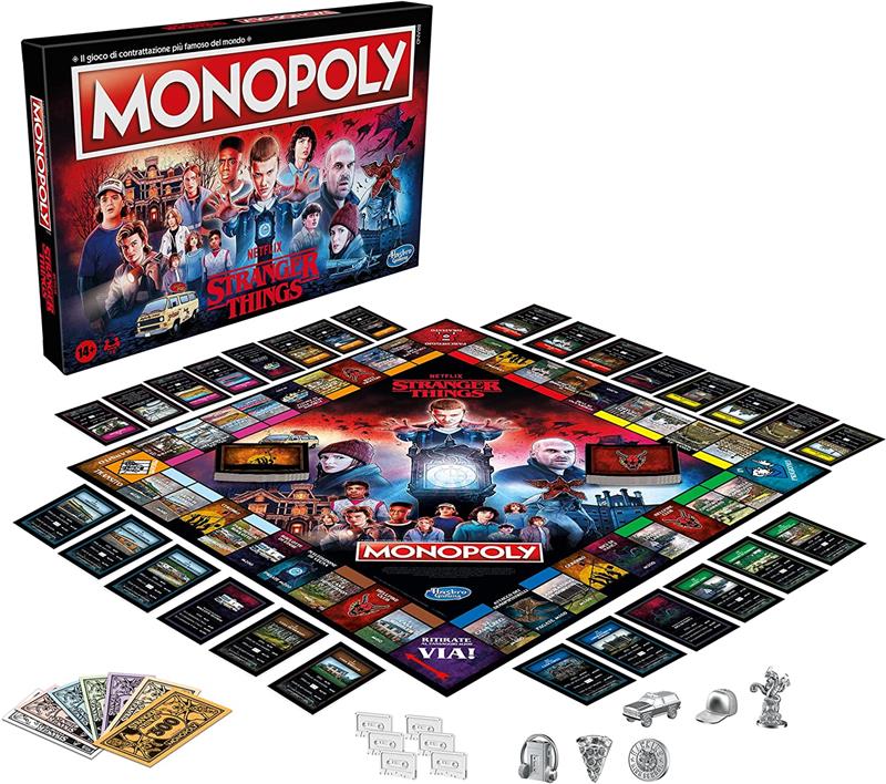 MONOPOLY STRANGER THINGS ITALIANO