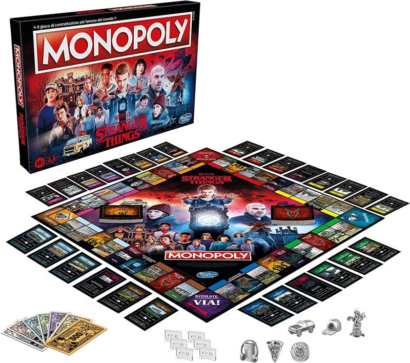 MONOPOLY STRANGER THINGS ITALIANO