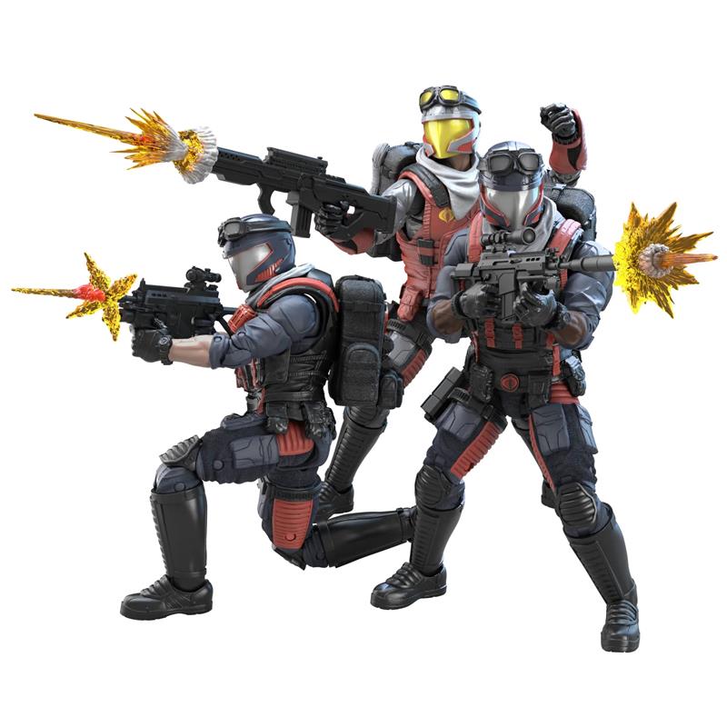 G.I. JOE COBRA VIPER OFFICER & VIPERS