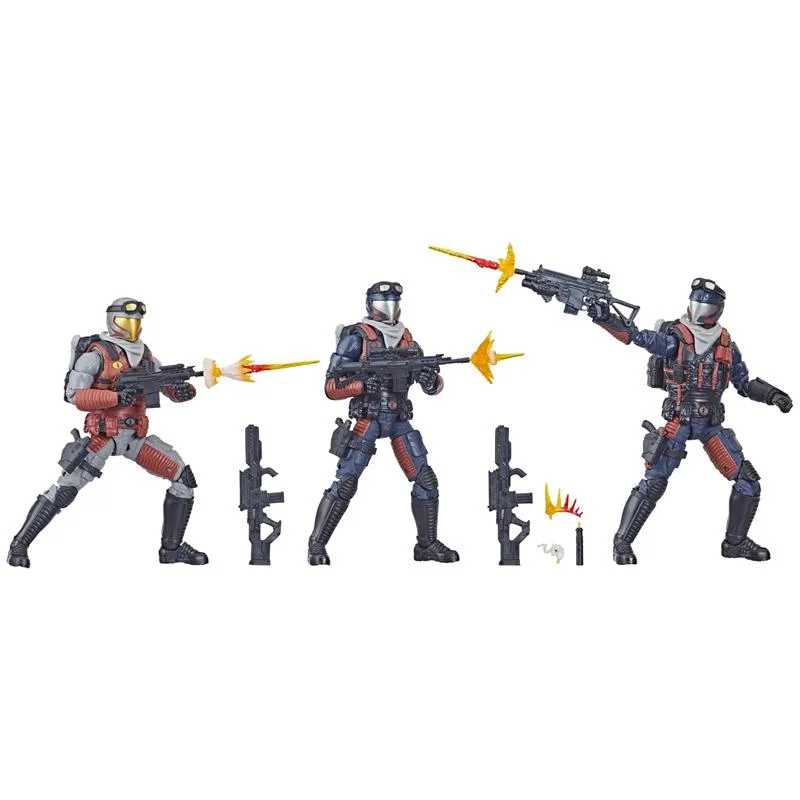 G.I. JOE COBRA VIPER OFFICER & VIPERS