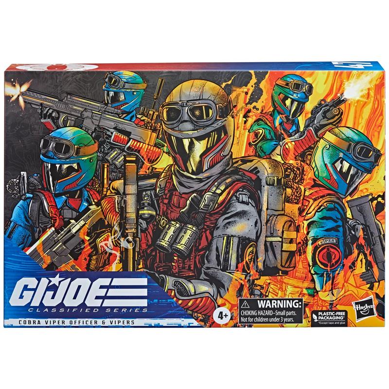 G.I. JOE COBRA VIPER OFFICER & VIPERS