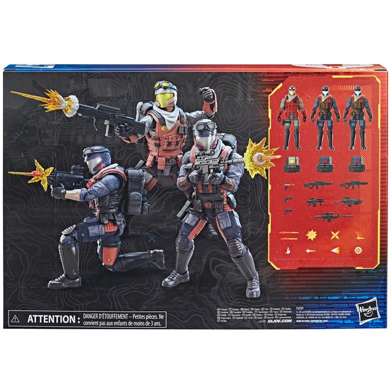 G.I. JOE COBRA VIPER OFFICER & VIPERS