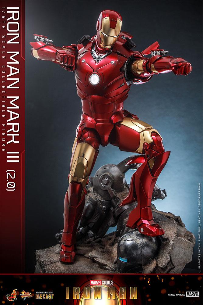 1/6 MARVEL: IRON MAN MARK III 2.0 DIECAST
