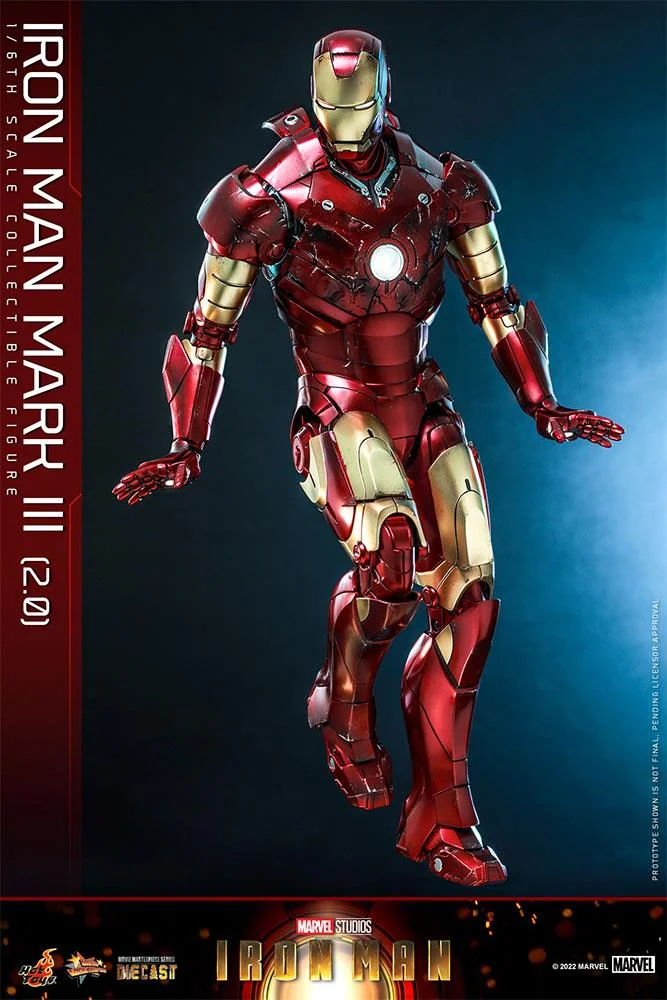 1/6 MARVEL: IRON MAN MARK III 2.0 DIECAST