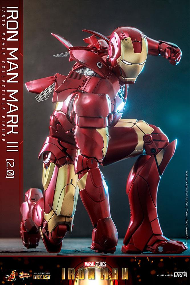 1/6 MARVEL: IRON MAN MARK III 2.0 DIECAST