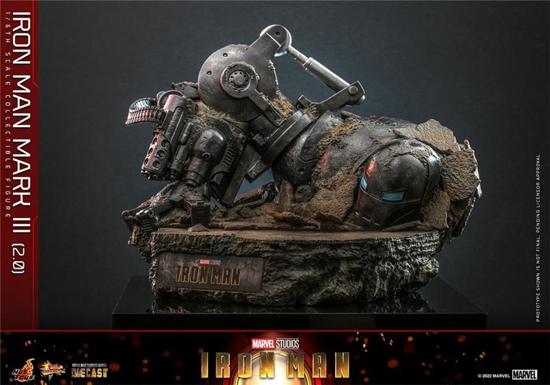 1/6 MARVEL: IRON MAN MARK III 2.0 DIECAST