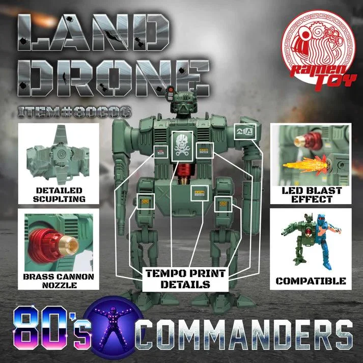 80S COMMANDER - 80C06 LAND DRONE