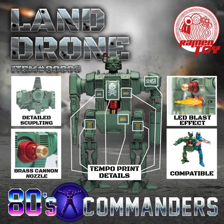 80S COMMANDER - 80C06 LAND DRONE