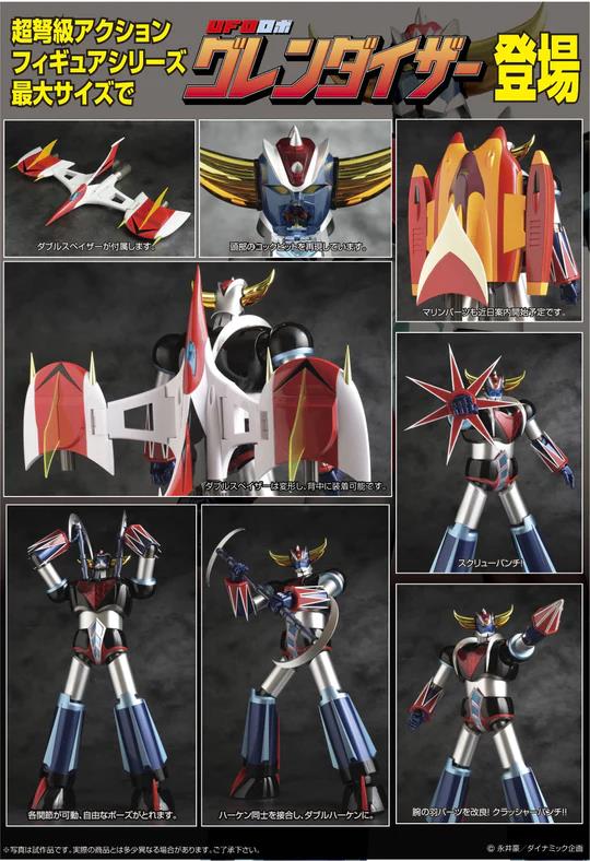 GRAND ACTION BIGSIZE MODEL GRENDIZER (RENEW)