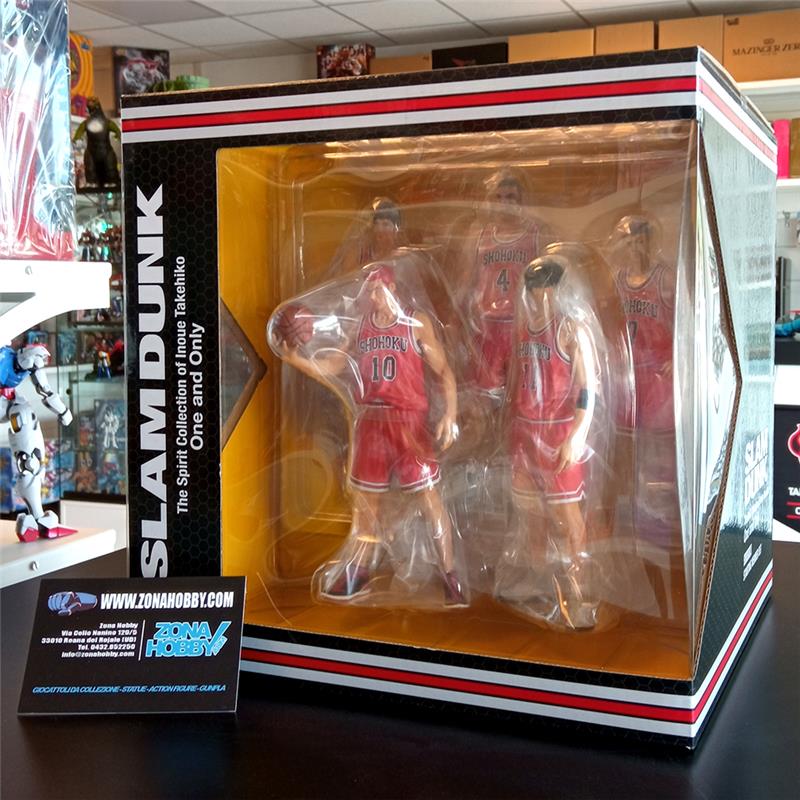 SLAM DUNK - SHOHOKU MEMBER STATUE SET