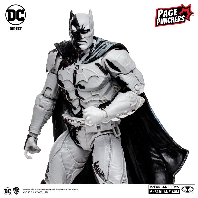 DC PAGE PUNCHERS BATMAN LINE ART VRT