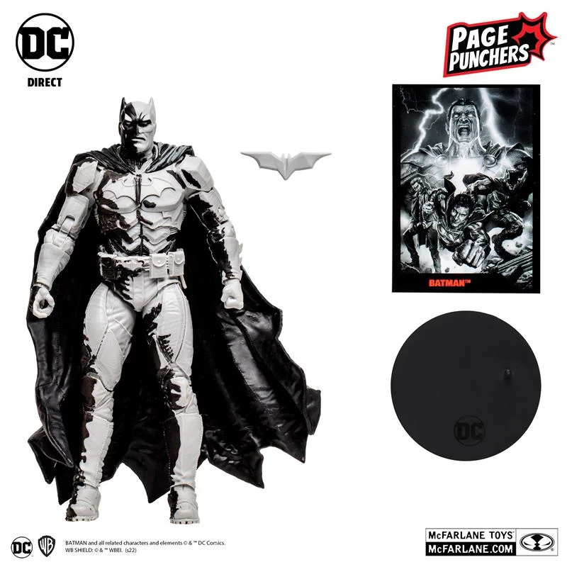 DC PAGE PUNCHERS BATMAN LINE ART VRT