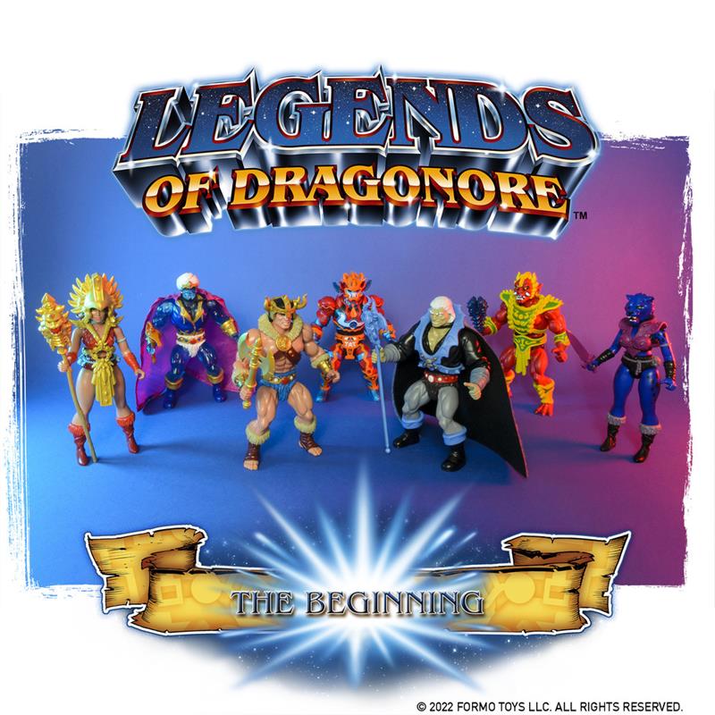 LEGENDS OF DRAGONORE THE BEGINNG SET (6)