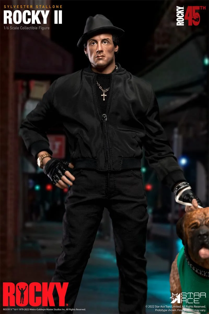 1/6 STAR ACE - ROCKY BALBOA BLACK SUIT DELUXE