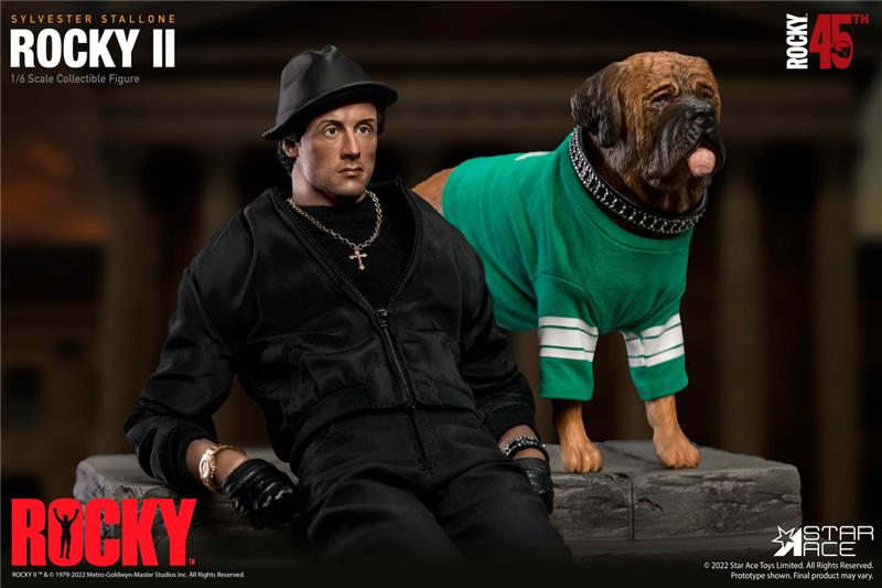 1/6 STAR ACE - ROCKY BALBOA BLACK SUIT DELUXE