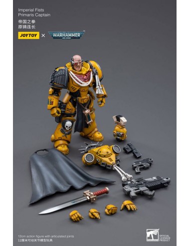 WH40K IMPERIAL FISTS PRIMARY CAPTAIN