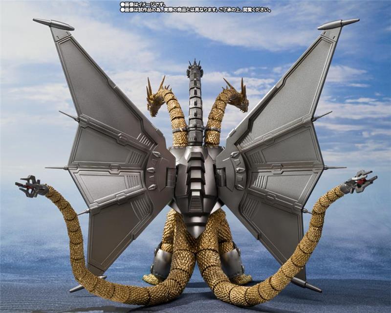 S.H.MONSTERARTS - MECHA-GHIDORAH SHINJUKU SET