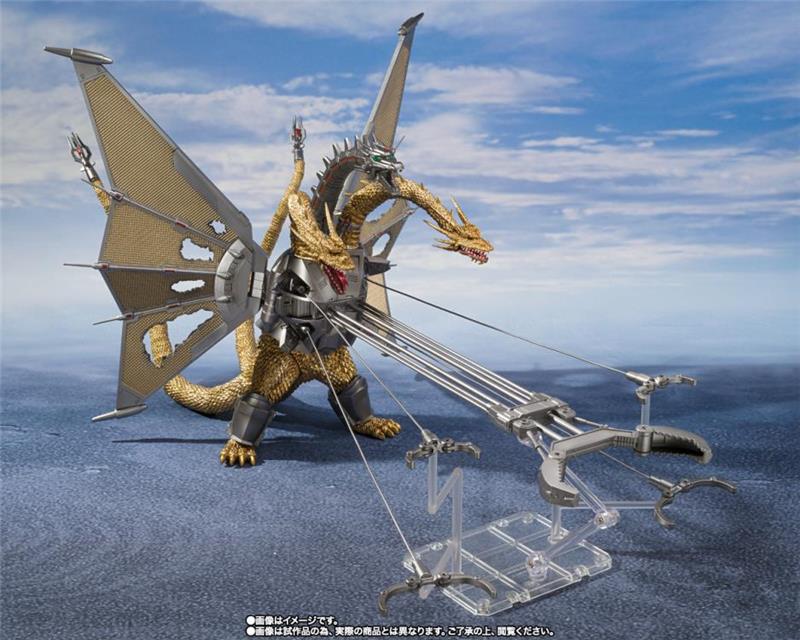 S.H.MONSTERARTS - MECHA-GHIDORAH SHINJUKU SET