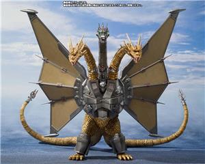 S.H.MONSTERARTS - MECHA-GHIDORAH SHINJUKU SET