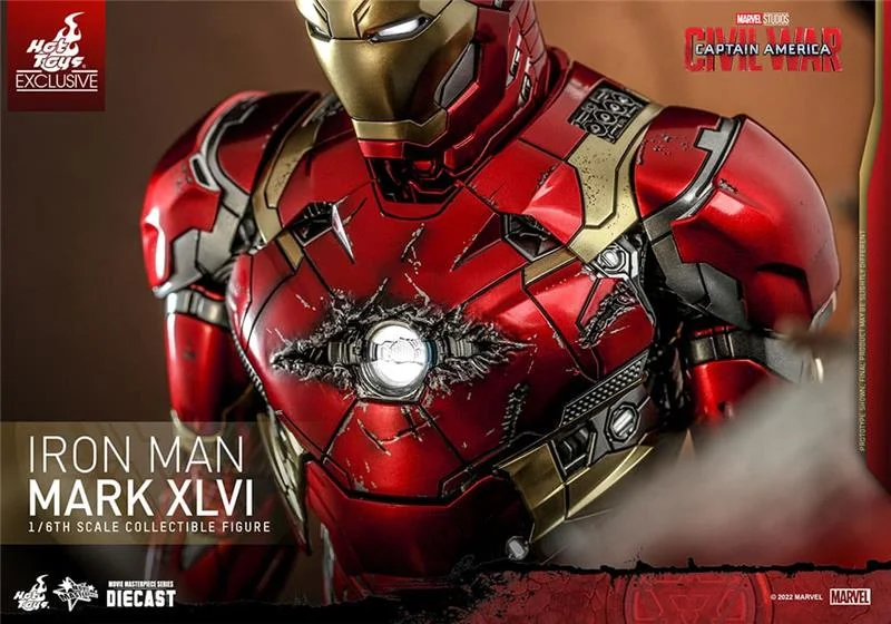 1/6 MARVEL: CAPTAIN AMERICA CIVIL WAR - IRON MAN MARK XLVI
