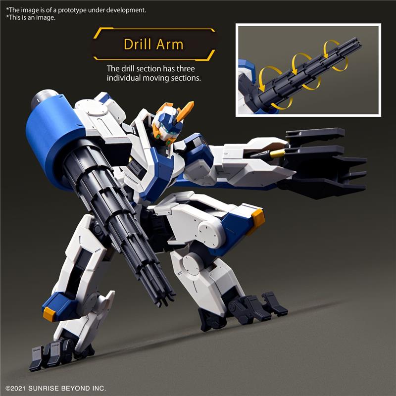 1/72 HG MAILES BYAKUCHI DRILL & CLAW ARM