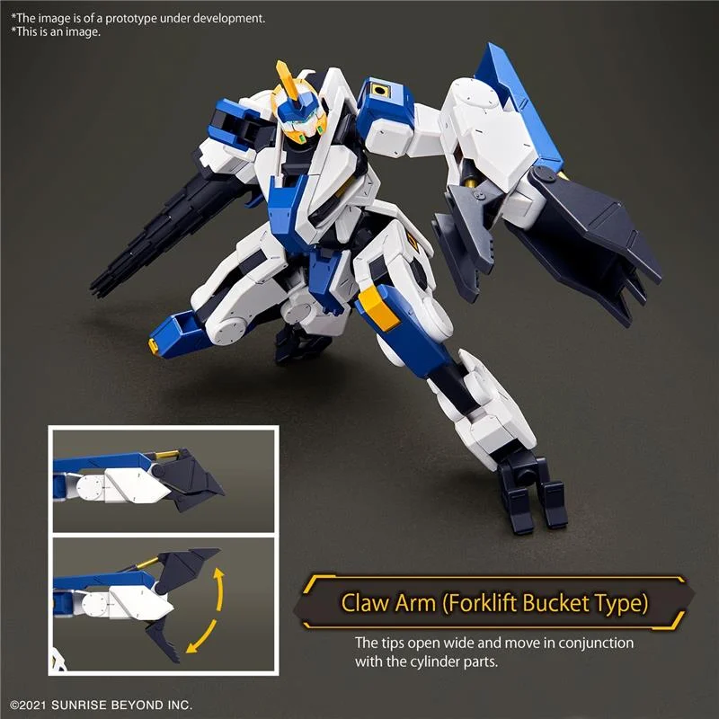 1/72 HG MAILES BYAKUCHI DRILL & CLAW ARM
