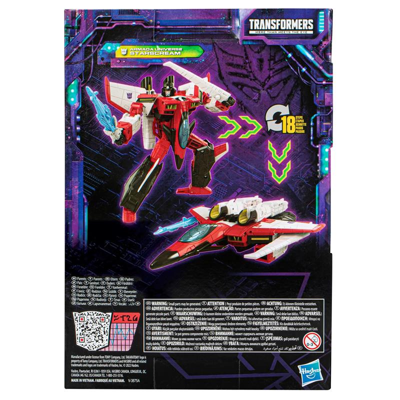 TRANSFORMERS LEGACY ARMADA STARSCREAM