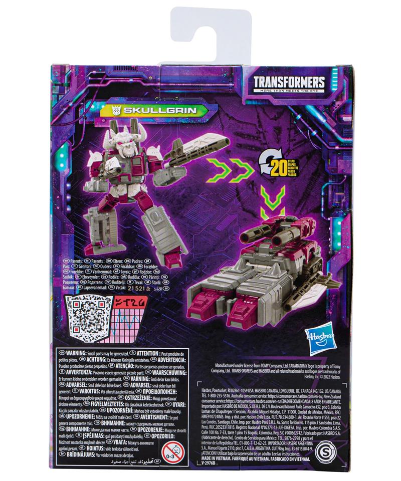 TRANSFORMERS LEGACY SKULLGRIN