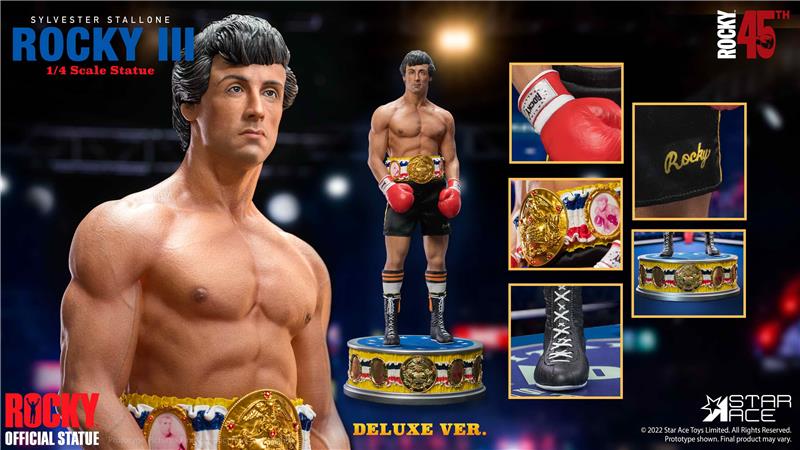 1/4 STAR ACE - ROCKY III DLX STATUE