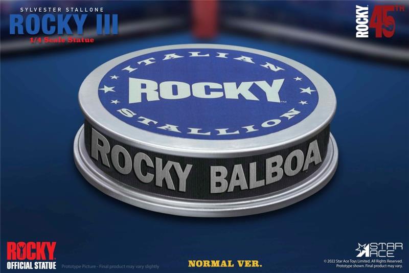 1/4 STAR ACE - ROCKY III REGULAR STATUE