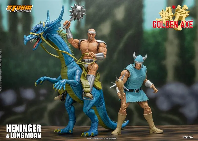1/12 GOLDEN AXE - HENINGER & LONG MOAN 2 PACK