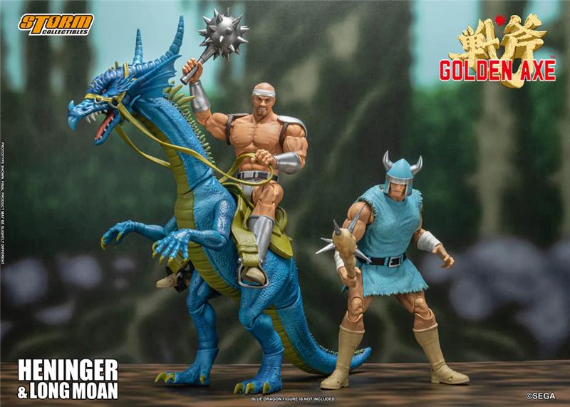 1/12 GOLDEN AXE - HENINGER & LONG MOAN 2 PACK