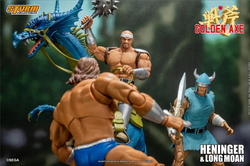 1/12 GOLDEN AXE - HENINGER & LONG MOAN 2 PACK
