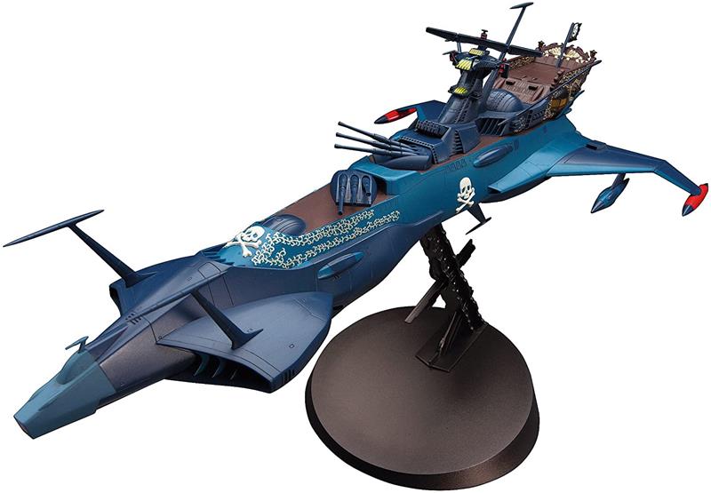 1/1500 CW08 - CAPITAN HARLOCK ARCADIA PHANTOM DEATH SHADOW SECOND SHIP