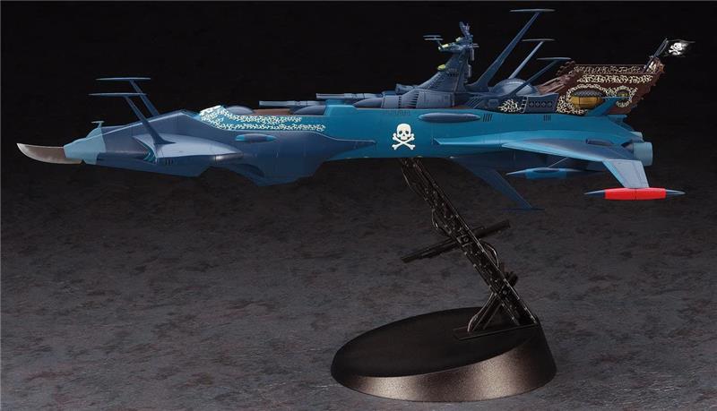 1/1500 CW08 - CAPITAN HARLOCK ARCADIA PHANTOM DEATH SHADOW SECOND SHIP