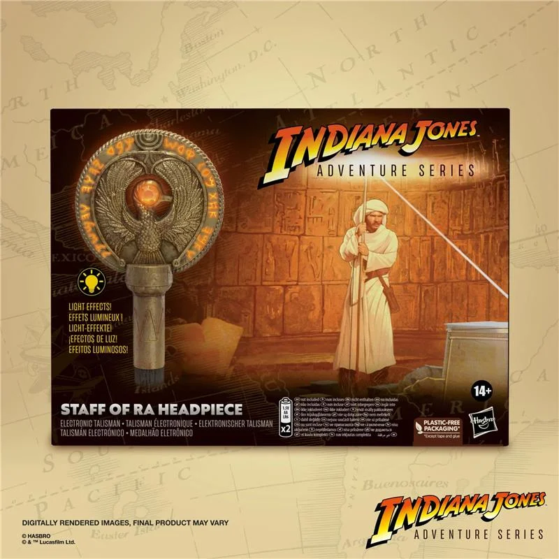 INDIANA JONES ADVENTURE SERIES - STAFF OF RA ELECTRONIC REPLICA