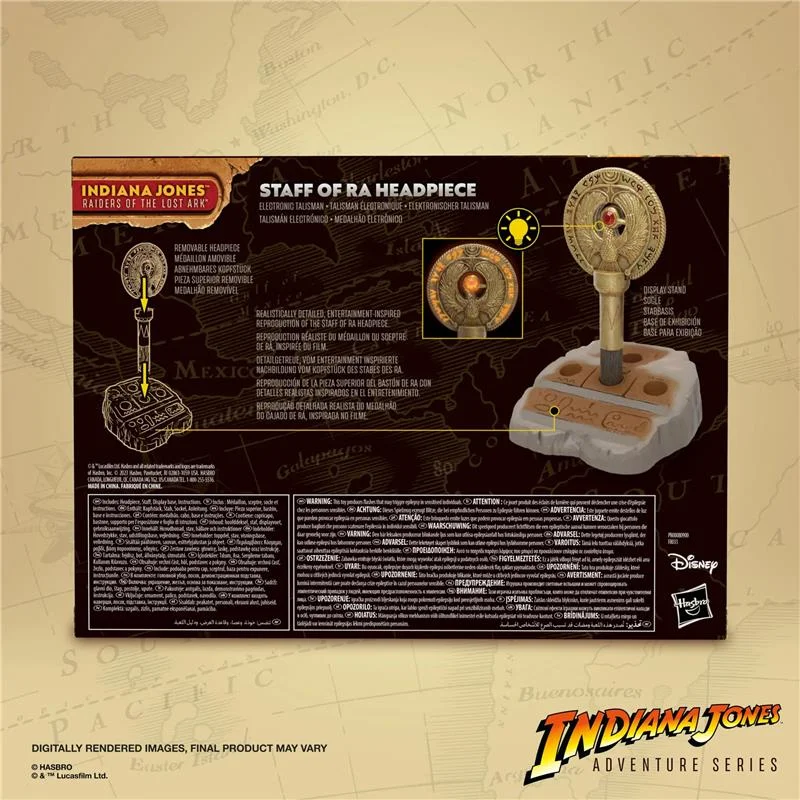 INDIANA JONES ADVENTURE SERIES - STAFF OF RA ELECTRONIC REPLICA
