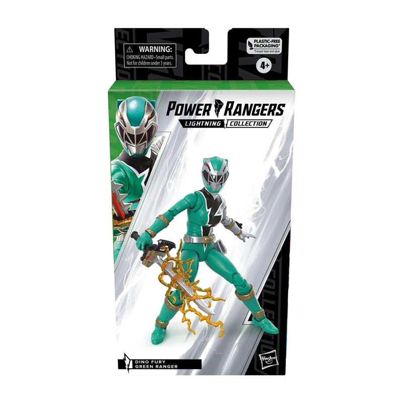 POWER RANGERS - DINO FURY GREEN RANGER