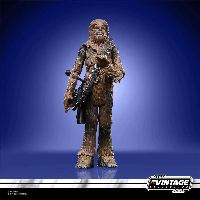 STAR WARS VINTAGE ROJ AT-ST & CHEWBACCA