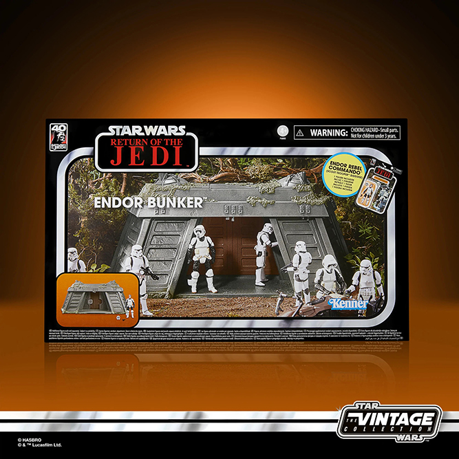 STAR WARS VINTAGE ROJ ENDOR BUNKER
