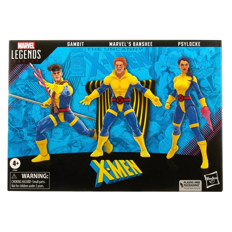 ML X-MEN BANSHEE GAMBIT & PSYLOCKE